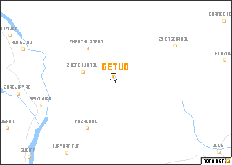 map of Getuo