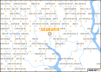 map of Geubunia