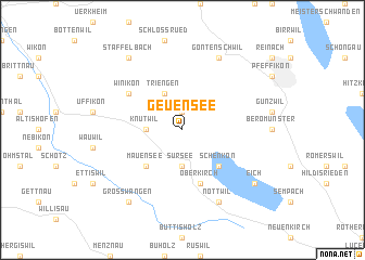 map of Geuensee