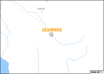 map of Geumpang