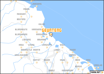 map of Geunteng