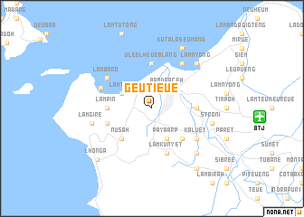 map of Geutieue