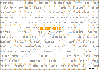 map of Geuzenhoek