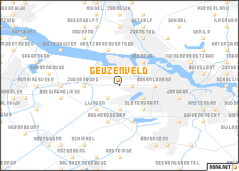 map of Geuzenveld