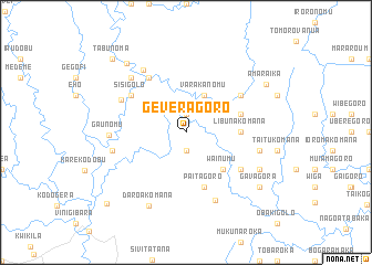 map of Geveragoro