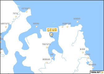 map of Gewa