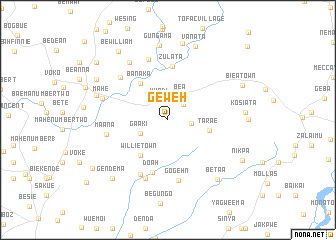 map of Geweh