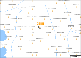 map of Gewu