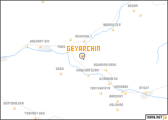 map of Geyarchin