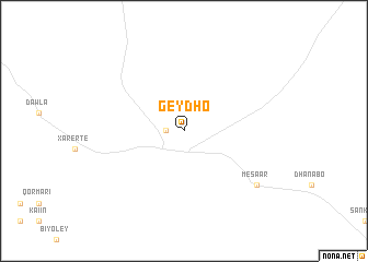 map of Geydho