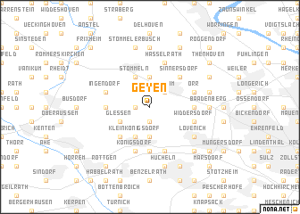 map of Geyen