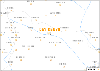 map of Geyiksuyu