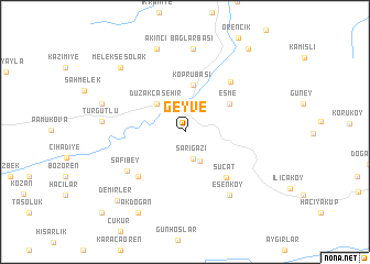 map of Geyve