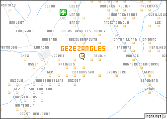 map of Gez-ez-Angles