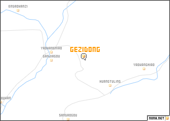 map of Gezidong