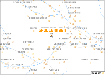 map of Gföllgraben