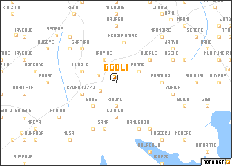 map of Ggoli