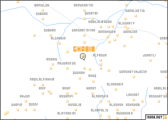 map of Ghabīb