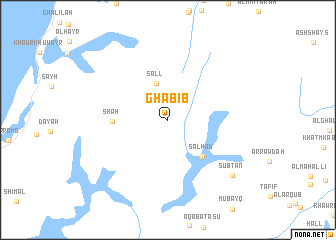 map of Ghabīb