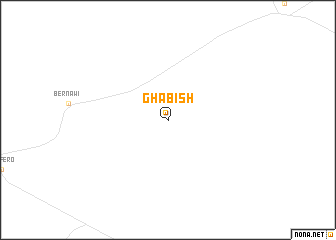 map of Ghabish
