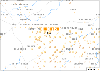 map of Ghabūtra