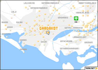 map of Ghada Kot