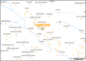 map of Ghafūra