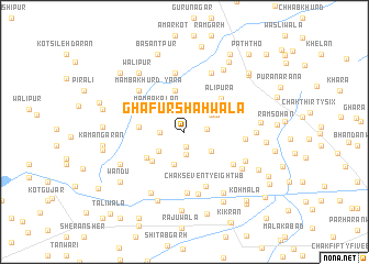 map of Ghafūr Shāhwāla