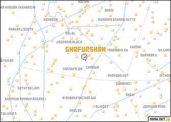 map of Ghafūr Shāh