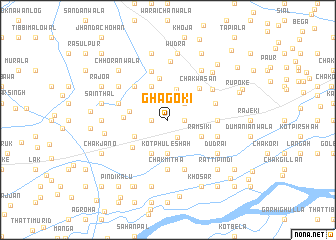 map of Ghagoki