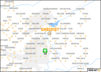 map of Ghagriot
