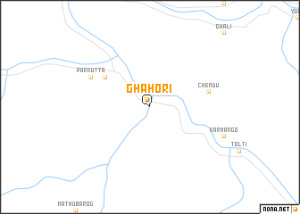 map of Ghahori