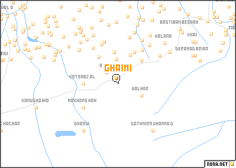 map of Ghaimi