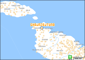 map of Għajn Żejtuna