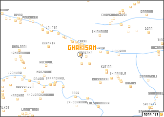 map of Ghakisam