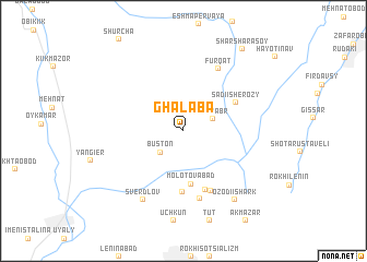 map of Ghalaba