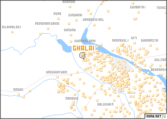 map of Ghalāi