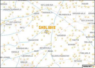 map of Ghalibke