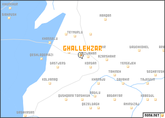 map of Ghallehzār