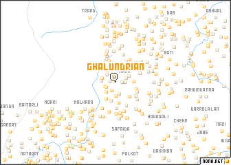 map of Ghalundriān