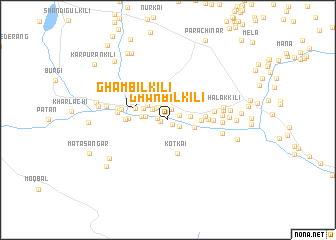 map of Ghambil Kili