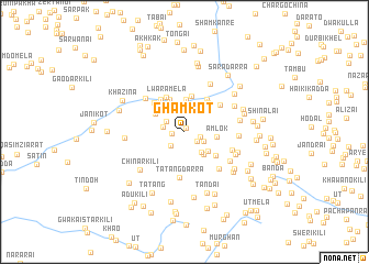 map of Gham Kot