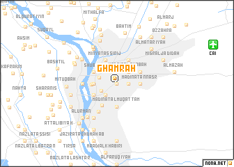 map of Ghamrah