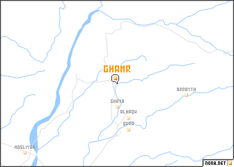 map of Ghamr