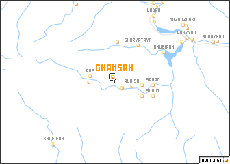 map of Ghamşah