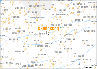 map of Ghanakkar