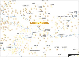 map of Ghanamrang