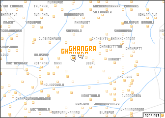 map of Ghāngra