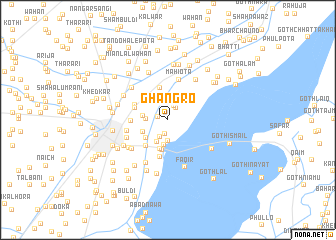map of Ghāngro