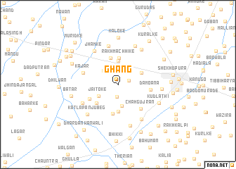 map of Ghang